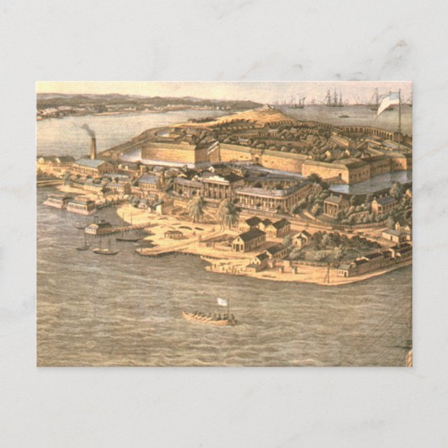 Carte Postale ABH Fort Monroe (Devant)