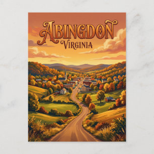 Carte Postale Abingdon États-Unis