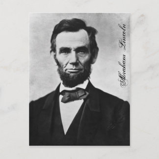 CARTE POSTALE ABRAHAM LINCOLN