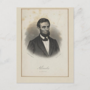 Carte Postale Abraham Lincoln