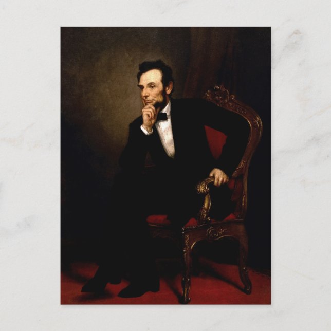 Carte Postale Abraham Lincoln (Devant)