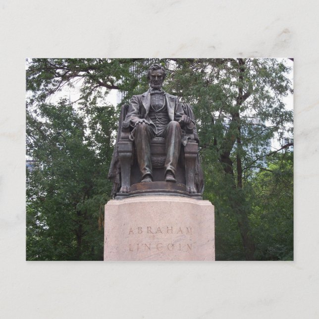 Carte Postale Abraham Lincoln (Devant)