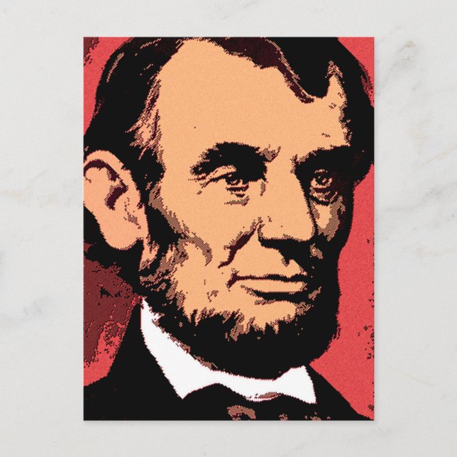 CARTE POSTALE ABRAHAM LINCOLN 2 (Devant)