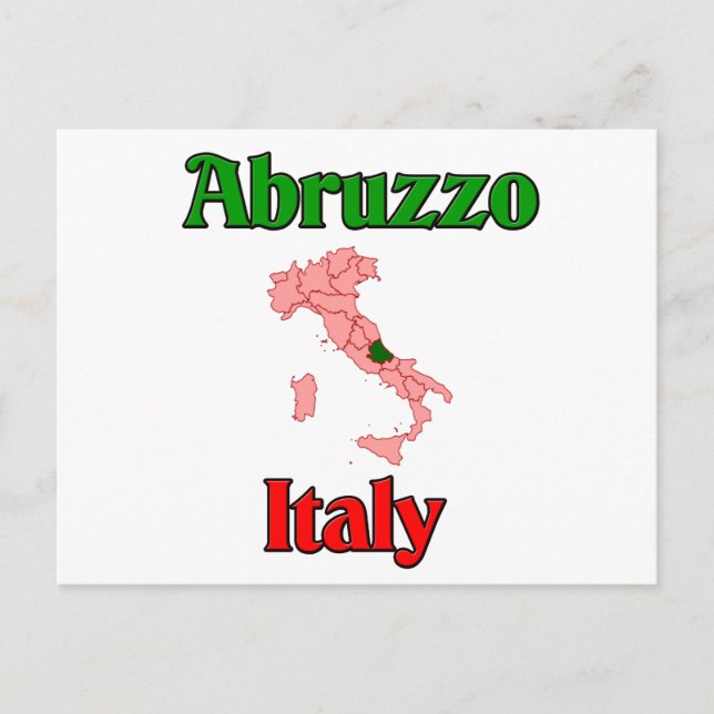 Carte Postale Abruzzes Italie (Devant)
