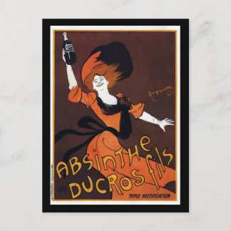 Carte Postale Absinthe Ducros Fils