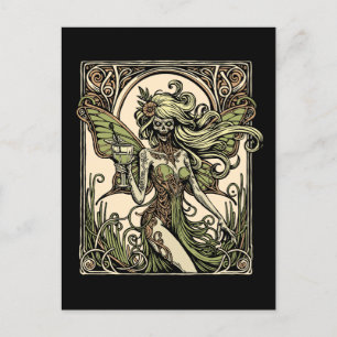 Carte Postale Absinthe Fairy