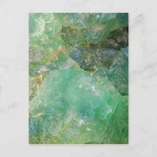 Carte Postale Absinthe Green Quartz Crystal
