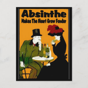 Carte Postale Absinthe MAkes Le Fondeur de croissance cardiaque