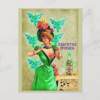 Carte postale Absinthe Mind