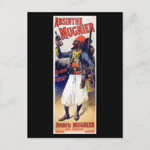 Carte Postale Absinthe Mugnier