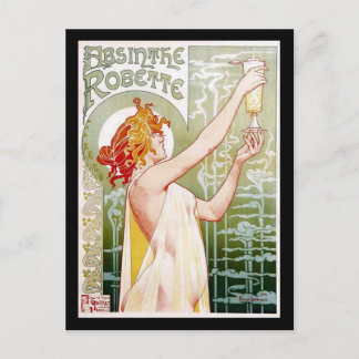 Carte Postale Absinthe Robette