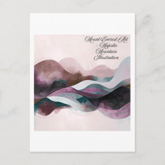 Carte Postale Abstract Art Design | Modern Minimalist