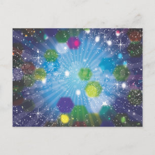 Carte Postale Abstract Stars