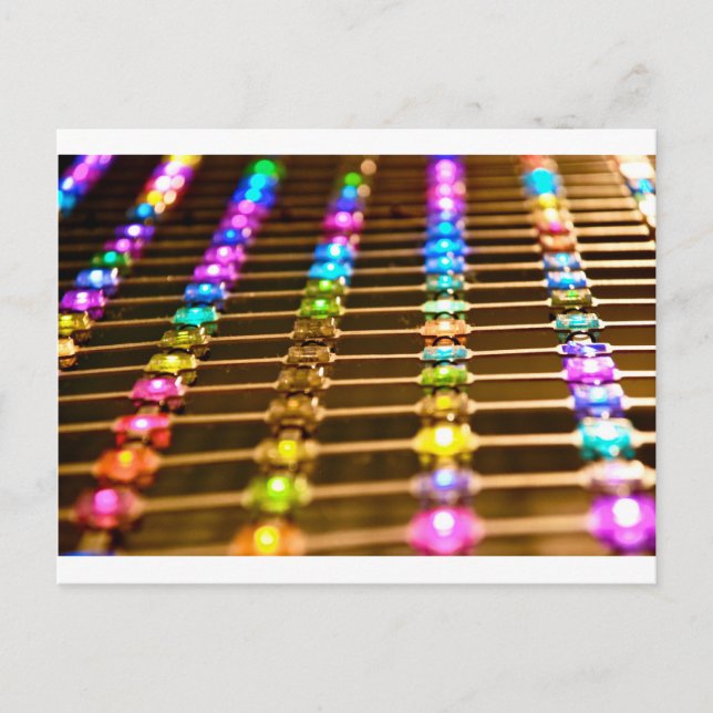 Carte Postale Abstraction de LED (Devant)