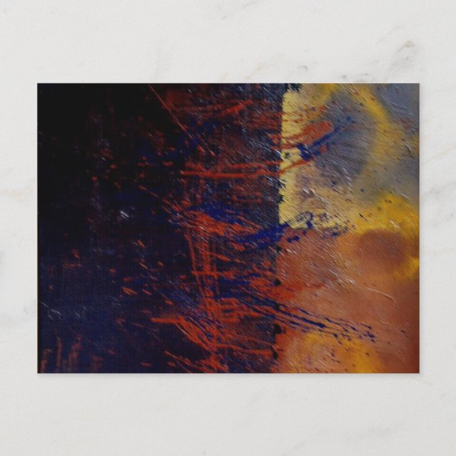 Carte Postale abstrait (Devant)