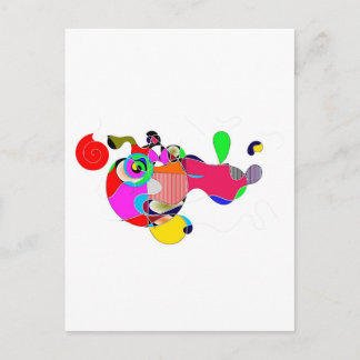 Carte Postale Abstrait