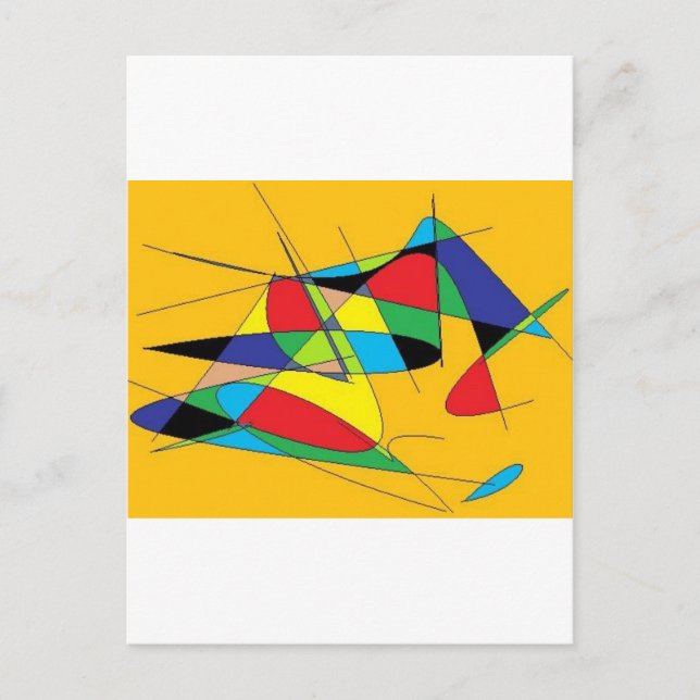 Carte Postale Abstrait 1 (Devant)
