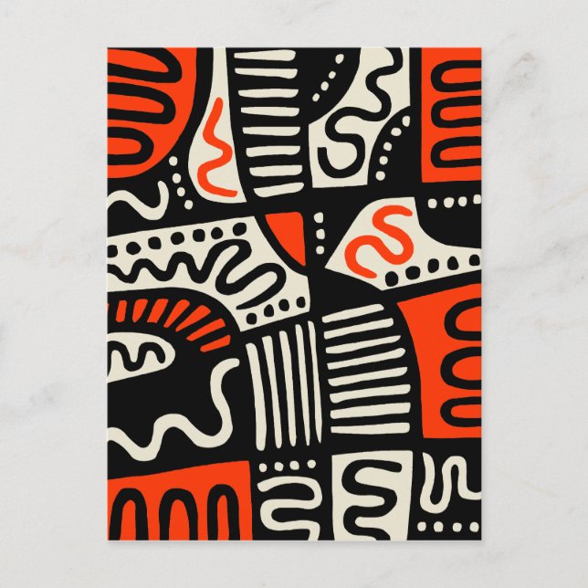 Carte Postale Abstrait 291219c (Devant)