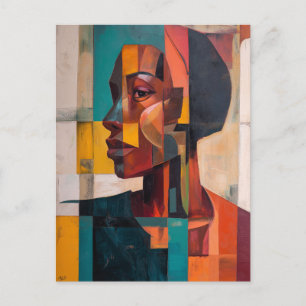 Carte Postale Abstrait africain