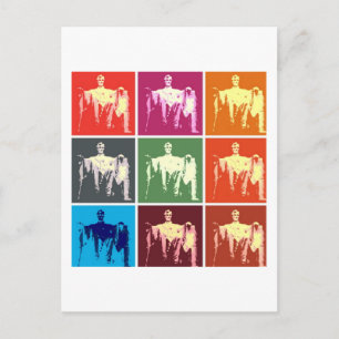 Carte Postale Abstrait commémoratif Lincoln