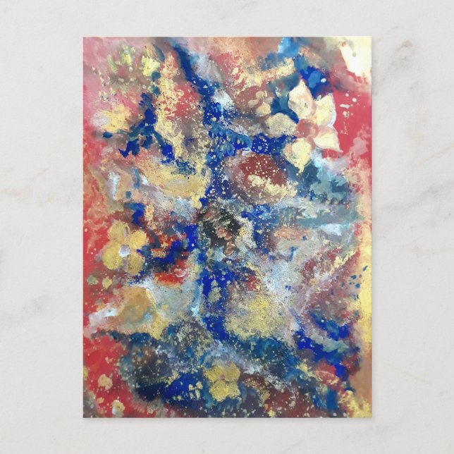 Carte Postale Abstrait no 1 (Devant)