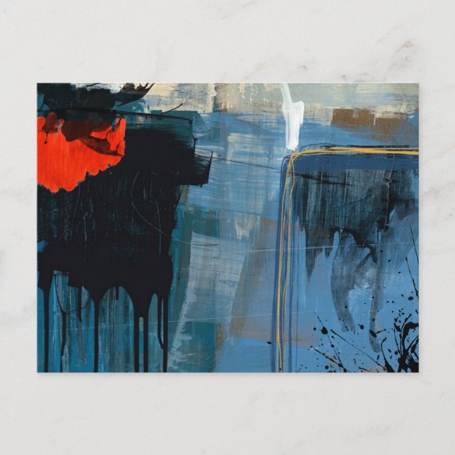 Carte postale abstraite (Devant)