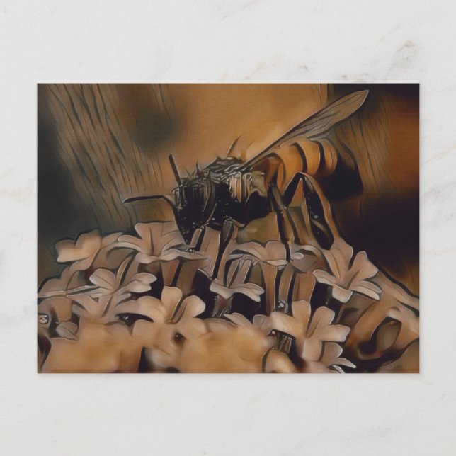 Carte postale Abstraite de peinture artistique sur (Devant)