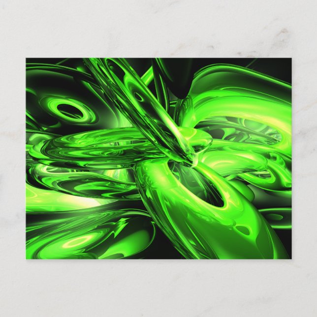 Carte postale Abstraite Gamma Radiation (Devant)