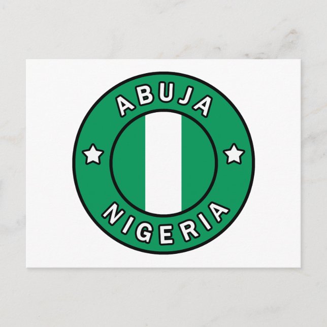 Carte Postale Abuja Nigeria (Devant)