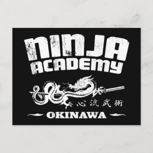 Carte Postale Académie de Ninja Okinawa Tua Bill