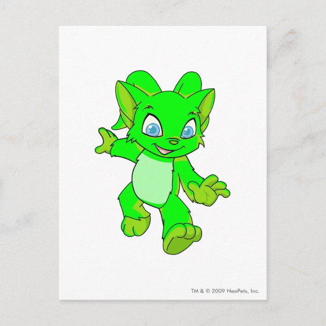 Carte Postale Acara Lumineuse (Devant)