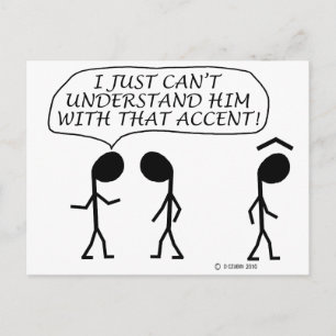 Carte Postale Accent