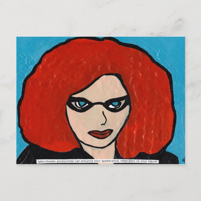 Carte Postale Accessoires bien choisis (Devant)