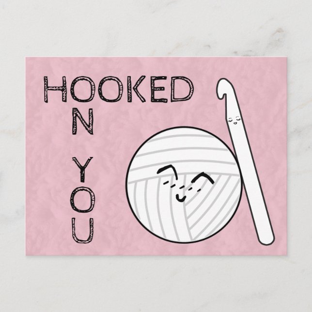 Carte Postale Accompagné Sur Vous Artisanat De Crochet Et De Fer (Devant)