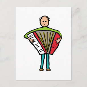Carte Postale Accordéon