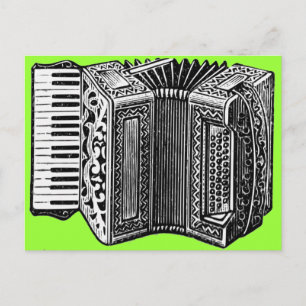 Carte Postale Accordéon