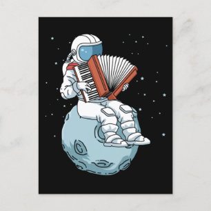 Carte Postale Accordion Cadeau Hommes Accordion Musique Cadeau A