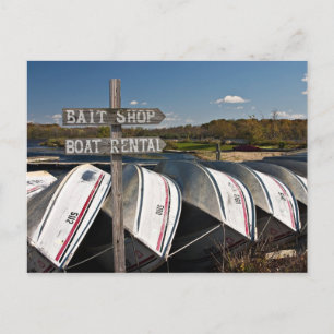Carte postale accouplée de bateaux