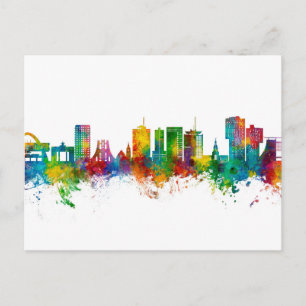 Carte Postale Accra Ghana Skyline