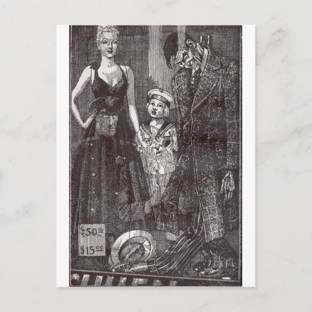 Carte Postale Accroché (Devant)