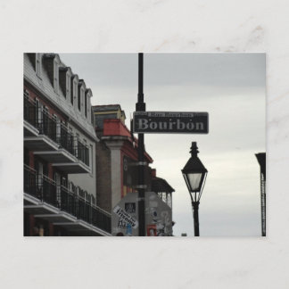 Carte Postale Accrocher sur Bourbon Street