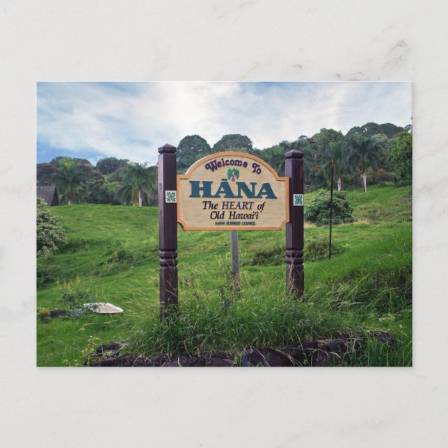 Carte Postale Accueil à Hana (Devant)