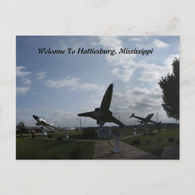 Carte Postale Accueil à Hattiesburg, Mississippi (Devant)