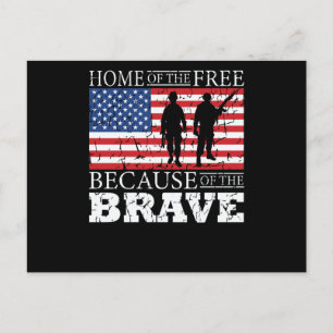 Carte Postale Accueil De La Liberté À Cause Du Brave - États-Uni