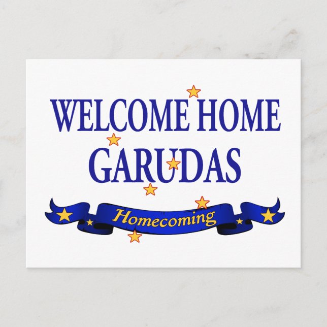 Carte Postale Accueil Garudas (Devant)