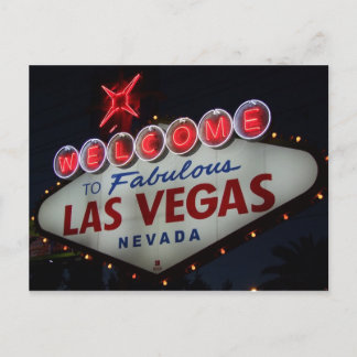 Carte Postale Accueil Las Vegas