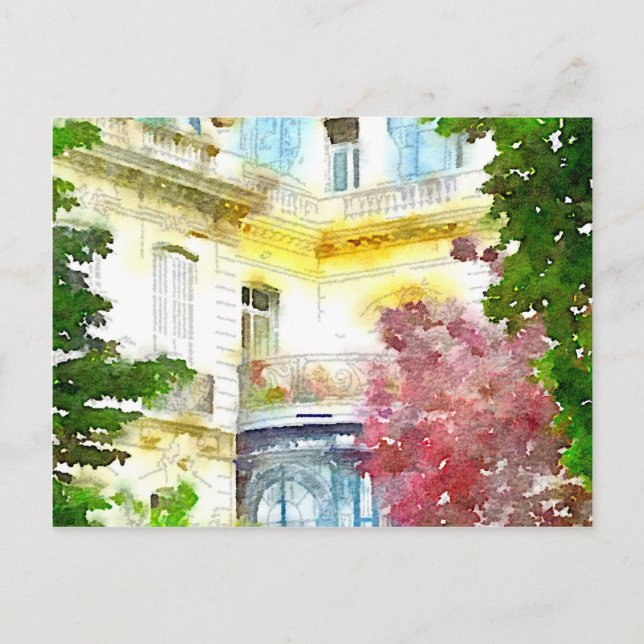 Carte Postale Accueil Paris (Devant)