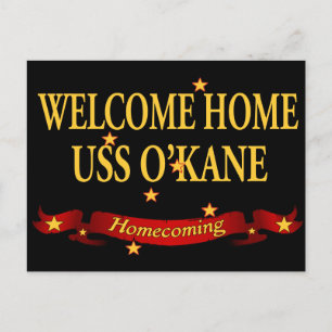 Carte Postale Accueil USS O'Kane