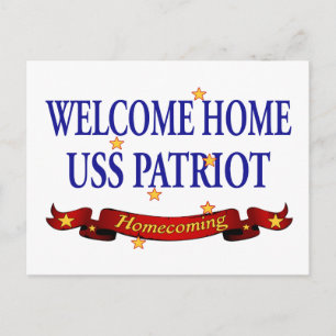 Carte Postale Accueil USS Patriot