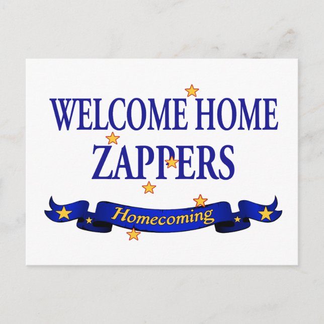 Carte Postale Accueil Zappers (Devant)